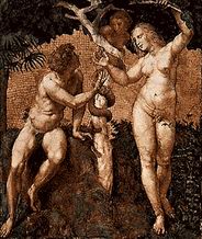 Адам и Ева у древа познания добра и зла